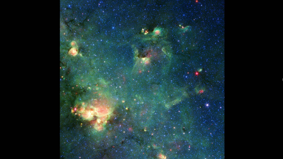 Na, Godzilla gefunden? (Foto: NASA/JPL-Caltech) Nasa entdeckt Godzilla im Weltall – irgendwie jedenfalls