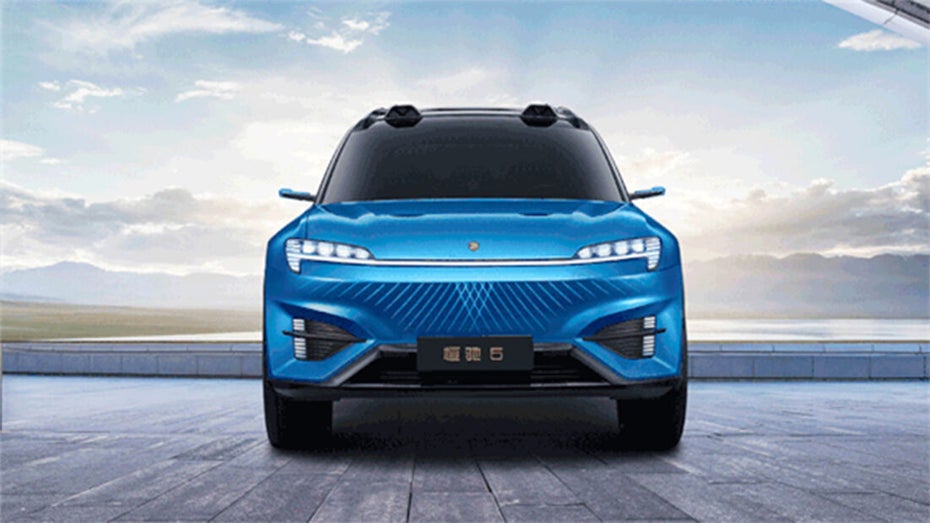 Der Hengshi 5 soll als erstes auf den Markt kommen. Das Design stammt von Isuzu-Designer Maruyama Kogu. (Bild: Evergrande New Energy Vehicle) Evergrande: Wandel zum Elektroautokonzern beflügelt Aktienkurs