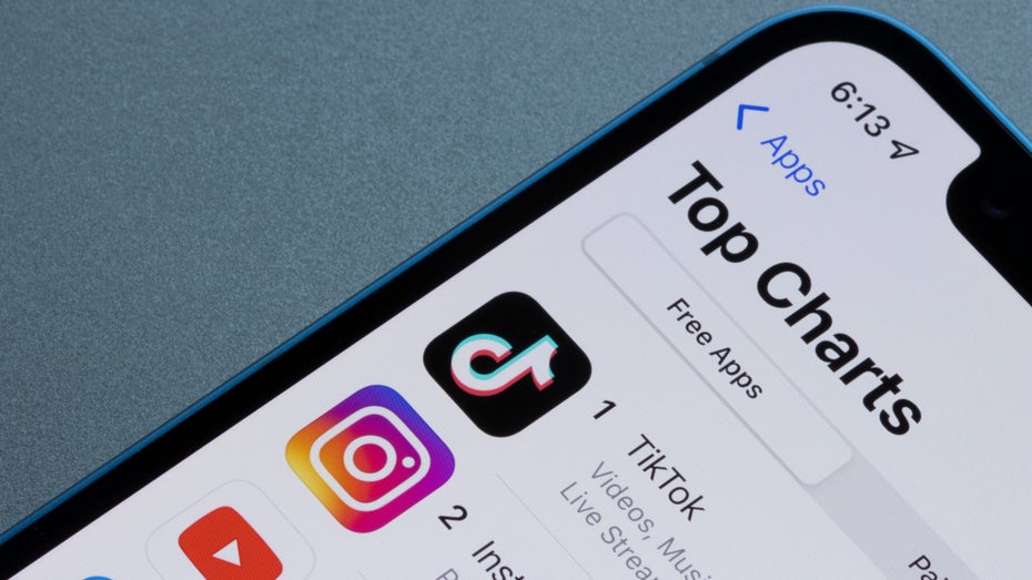 Tiktok hat die höchste Verweildauer, Instagram den höchsten Anteil an Power-User:innen. (Foto: Pixieme/Shutterstock) Tiktok hat die höchste Verweildauer, Instagram die meisten DAU