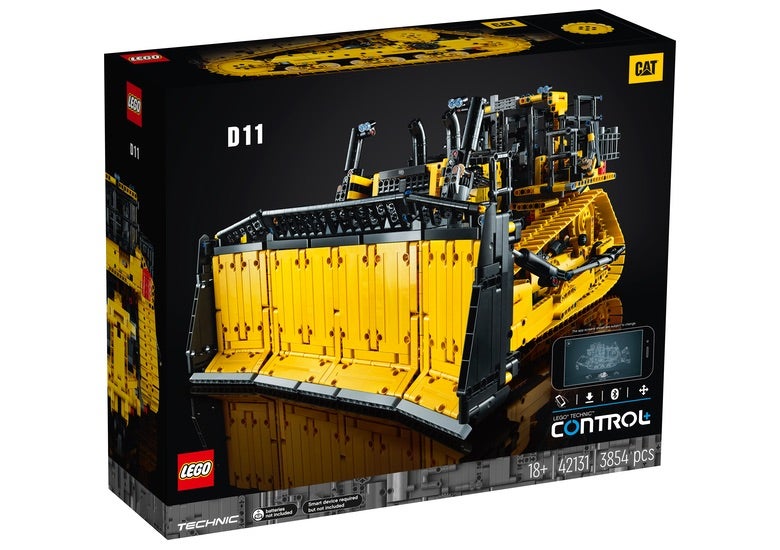 Lego für Erwachsene: Der Bulldozer in ganzer Pracht