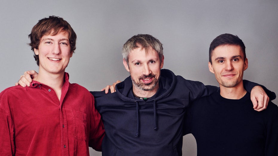 Polkadot-Gründer: Robert Habermeier, Gavin Wood und Peter Czaban (v.l.n.r.). (Foto: Polkadot) Warum der Polkadot-Kurs aktuell explodiert