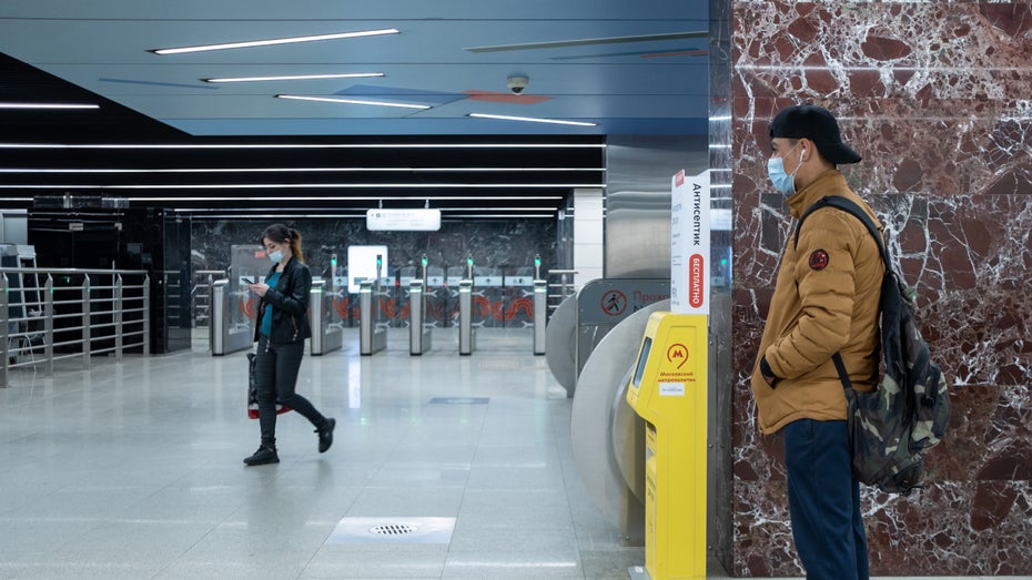 U-Bahn in Moskau (Foto: Nekrasov Eugene / Shutterstock) Ticket per Gesichtserkennung lösen: In der U-Bahn von Moskau ist das jetzt möglich