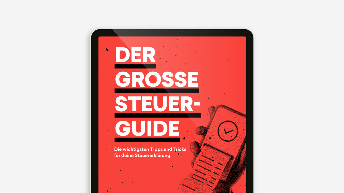 Jetzt kostenlos: Der große Steuer-Guide von Taxfix und t3n