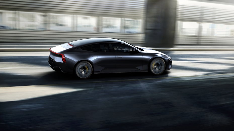 Der Prototyp des Polestar 5 gleicht dem Concept-Car Precept. (Bild: Polestar) Polestar: Precept kommt 2024 als Polestar 5 auf den Markt