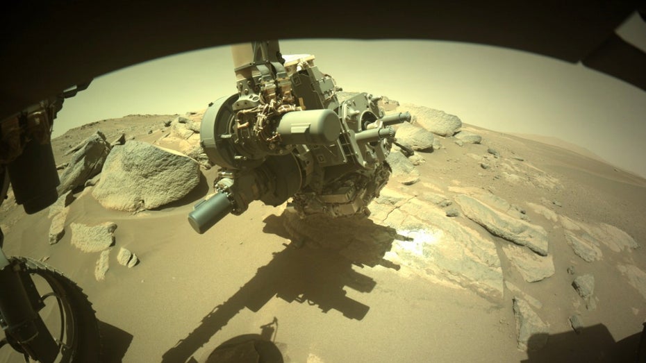 Mars: Nasa-Rover Perseverance hat Probleme mit Gesteinsproben