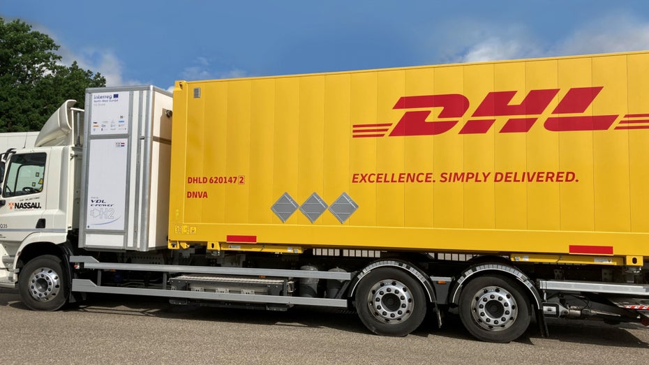 DHL testet Wasserstoff-Lkw für den Warentransport DHL testet Wasserstoff-Lkw für den Warentransport