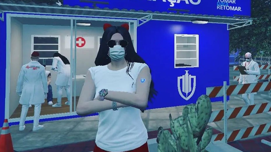 Virtuelle Impfstationen in „GTA Online“: Ein Vorbild für digitale Impfkampagnen? Virtuelle Impfstationen in „GTA Online“: Ein Vorbild für digitale Impfkampagnen?