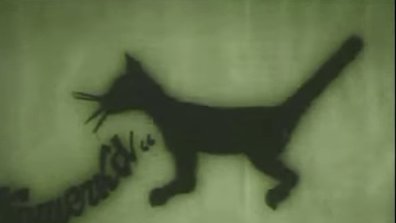 Diese Computeranimation einer Katze stammt aus dem Jahr 1968