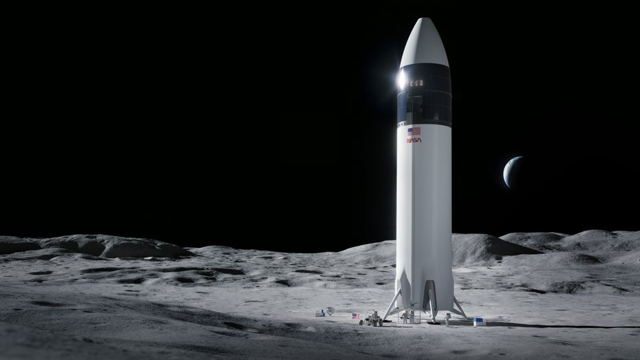 Bezos versus Musk: Nasa eröffnet Rennen um neuen Mondlander