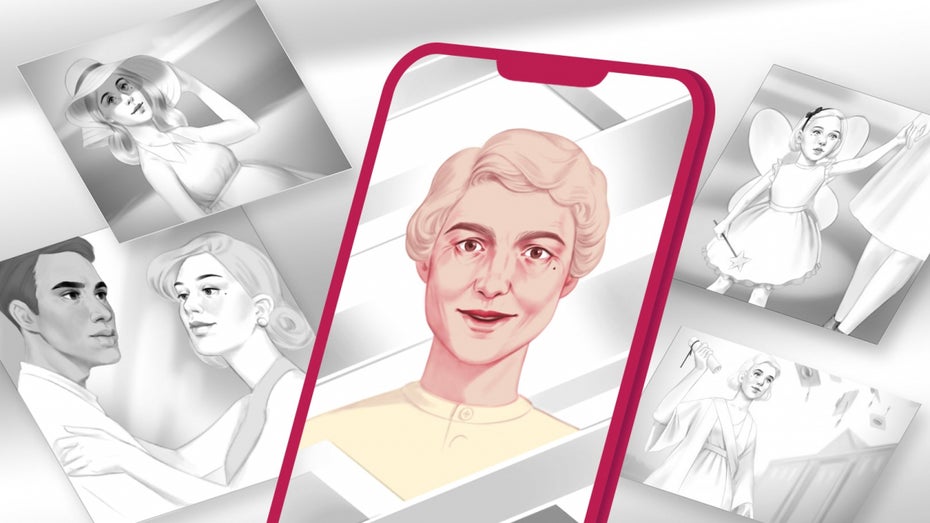 (Foto: Here After AI) Diese KI macht es möglich, mit Verstorbenen zu chatten