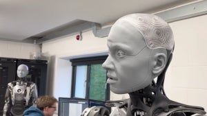 Fast menschlich: Dieser humanoide Roboter verfügt über lebensechte Gesichtszüge