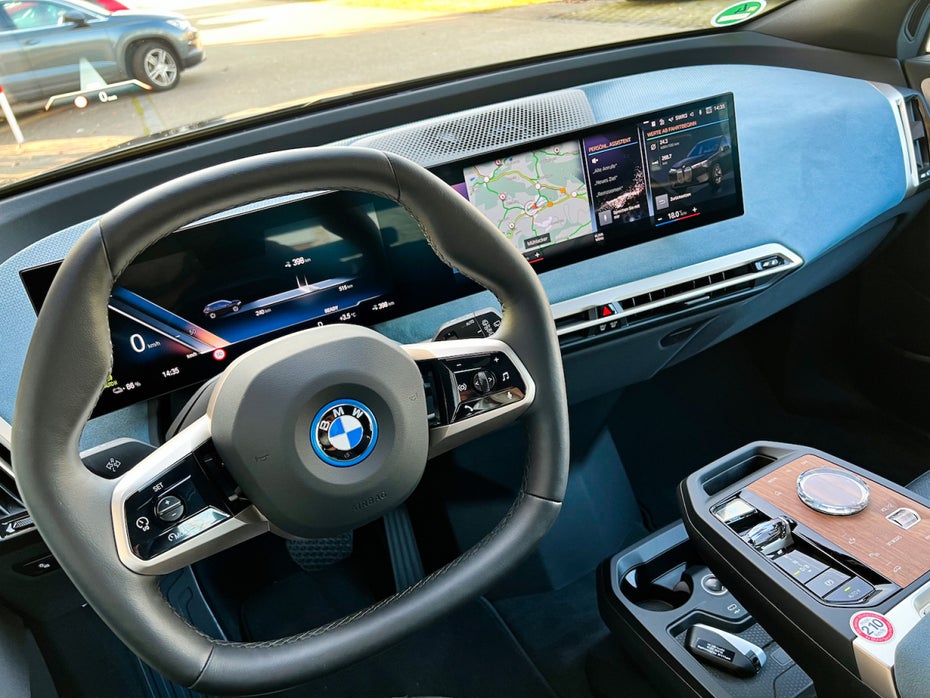 BMW iX im Test - Innenraum