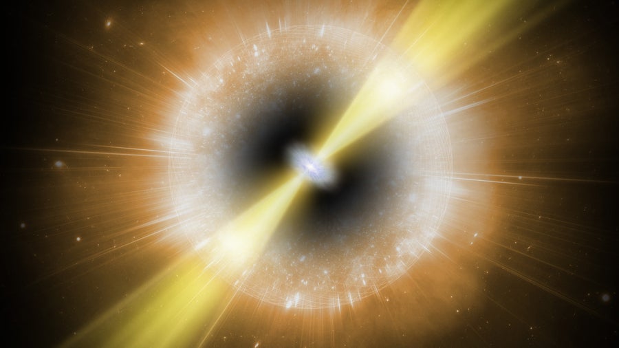 Rätsel um ultrahelle Supernova: Schwarzes Loch entsteht bei Sternenexplosion