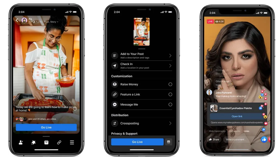 Facebook Live kriegt neuen Look und neue Features