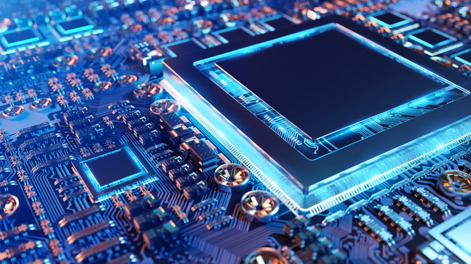 Ein neues Material könnte Computerchips deutlich schneller machen. (Foto: sdecoret / Shutterstock) Schnellster Halbleiter aller Zeiten könnte Computerchips enorm beschleunigen