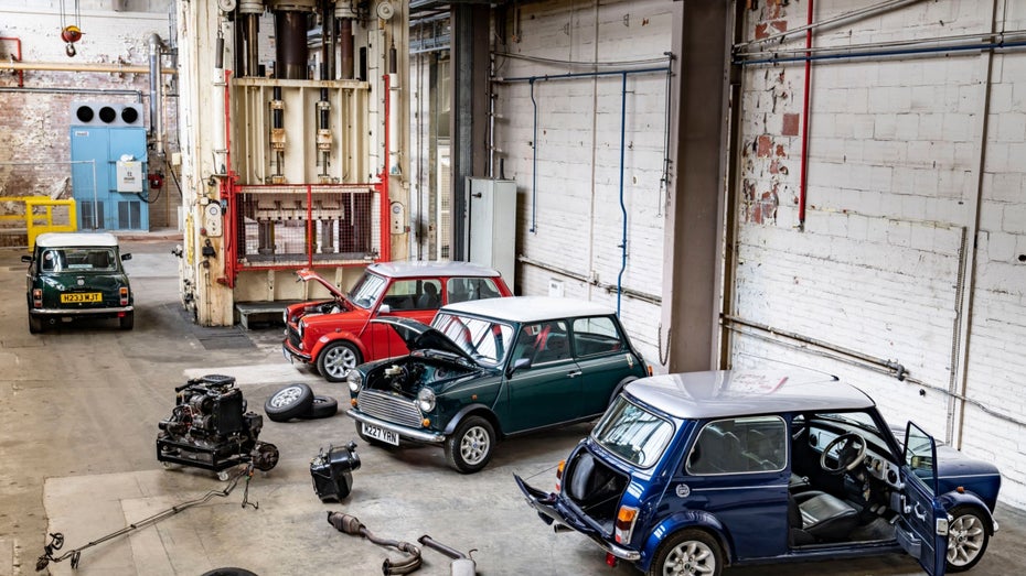 Upcycling: BMW rüstet alte Minis zu E-Autos um