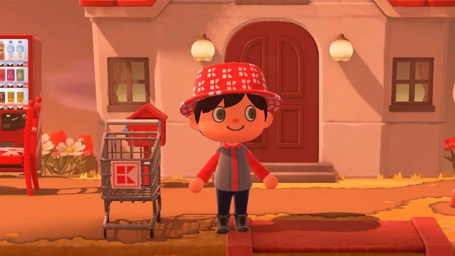 Auf der Insel lebt „Phil Leita“, angelehnt an „Filialleiter“, natürlich im passenden Kaufland-Look. (Foto: Kaufland) Kaufland eröffnet eigene „Animal Crossing“-Insel