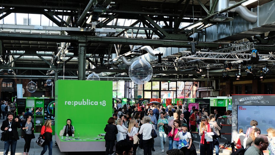 Digitalmesse Republica findet im Juni 2022 in Berlin statt