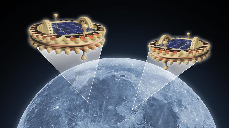 Mexikanische Mikroroboter sollen den Mond erkunden. (Bild: UNAM) Mond-Mission: Mexikos Invasion der Mikroroboter