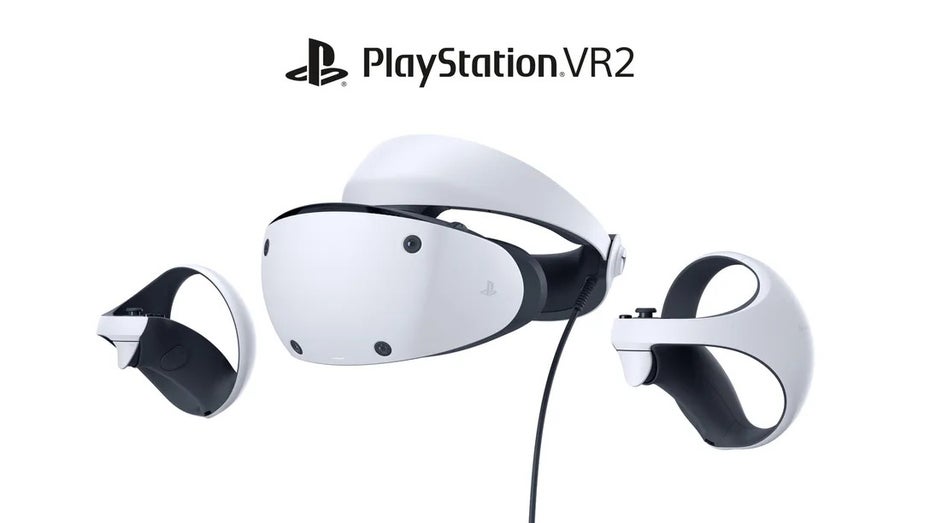 Playstation VR2: Controller im Kugeldesign und Headset mit Belüftung