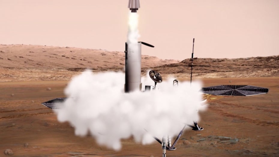 Kurzstreckenrakete von Lockheed Martin soll Proben vom Mars holen