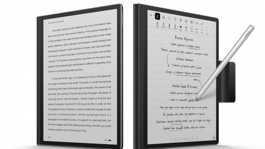Großes E-Ink-Tablet fürs Office: Kindle-Rivale Huawei Matepad Paper ist offiziell