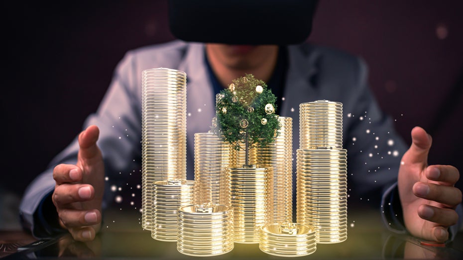 Das Metaverse könnte in Zukunft zur Goldgrube werden. (Bild: MR.AUKID PHUMSIRICHAT/Shutterstock) Prognose: Metaverse-Wirtschaft könnte bis 2030 13 Billionen Dollar schwer sein