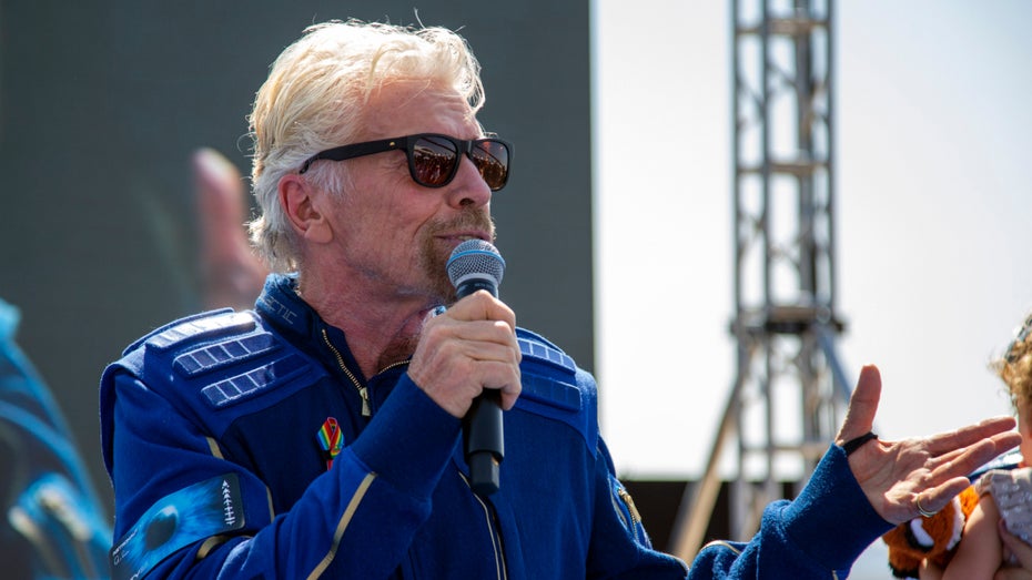 Virgin-Galactic-Chairman Richard Branson. (Foto: dpa) Raumflug für 450.000 Dollar: Virgin Galactic verkauft jetzt Tickets ins All