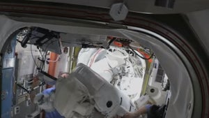 ISS: Probleme bei Außeneinsatz von Matthias Maurer