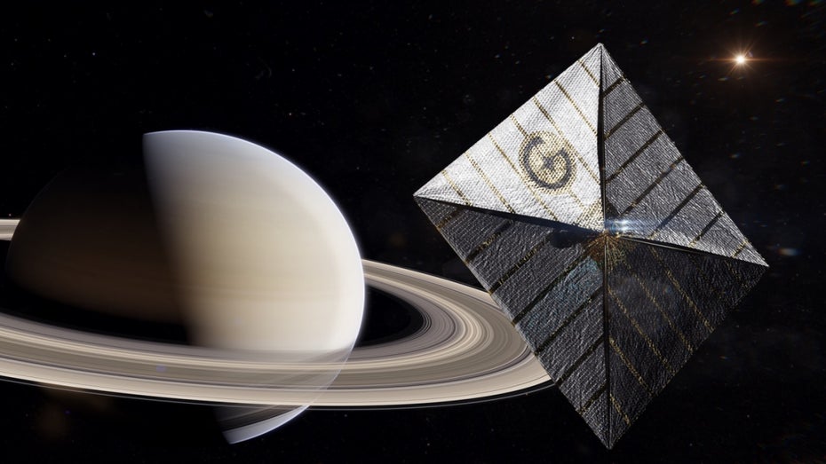 Mit dem Sonnensegel zu fernen Planeten. (Bild: Gama) Dieses Startup will Sonde mit Idee aus dem 17. Jahrhundert zur Venus schicken