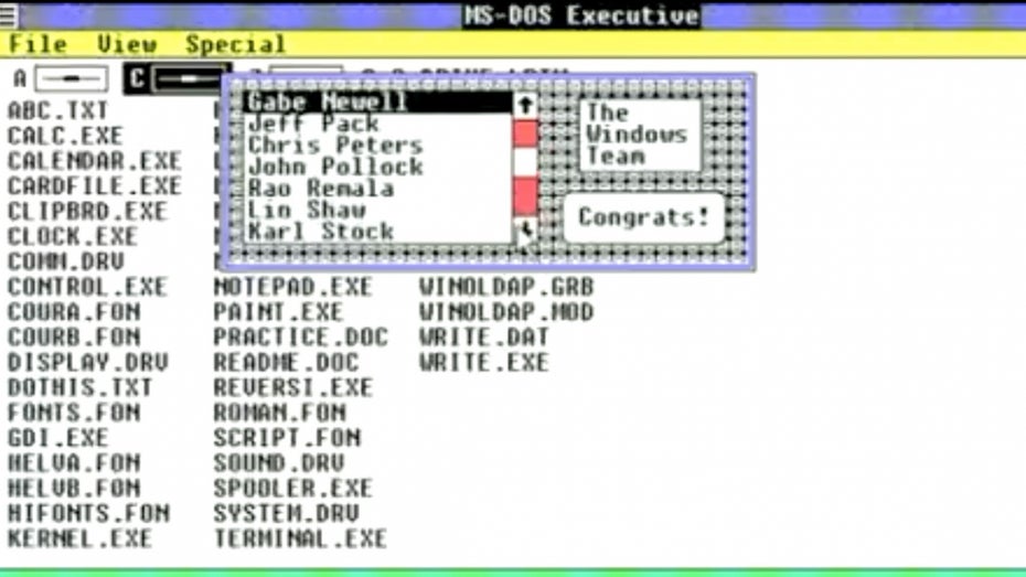 Nach 37 Jahren: „Easter Egg“ in Windows 1.0 entdeckt