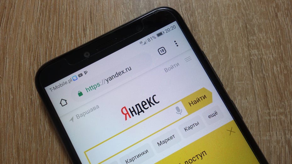 „Russisches Google“ Yandex will News-Sparte an „russisches Facebook“ verkaufen