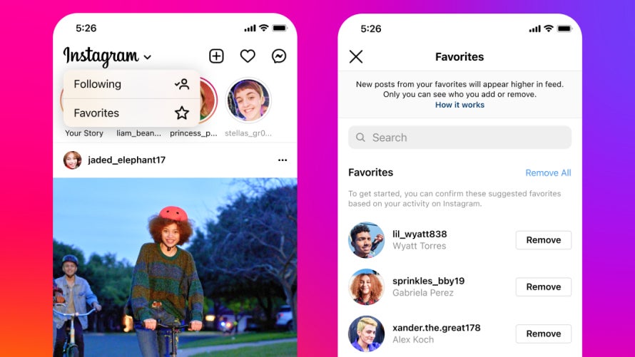 Instagram: Der chronologische Feed ist zurück Instagram: Der chronologische Feed ist zurück