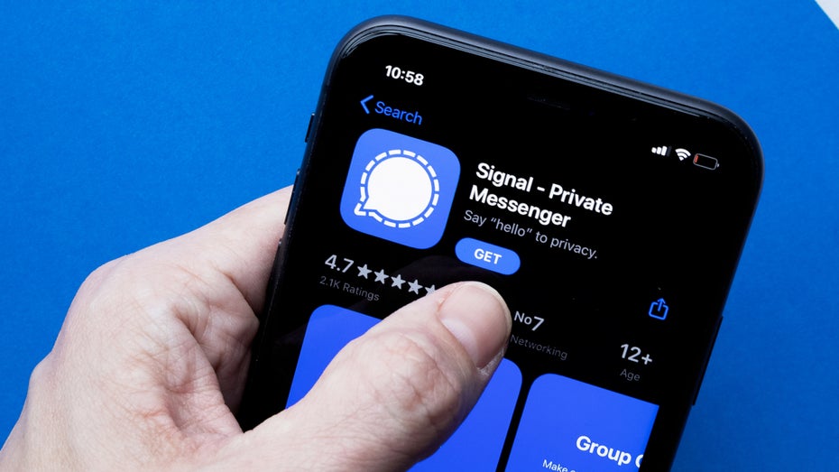 Die Geheimchat-Affäre in den USA hat Signal massiven Aufschwung beschert. (Foto: Boumen Japet / Shutterstock.com) Geheimchat-Affäre in den USA: Signal ist der Gewinner der Trump-Panne