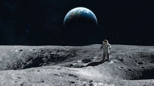 Leben auf dem Mond: Forschende erzeugen Sauerstoff mit Mondboden, Sonnenlicht und Wasser