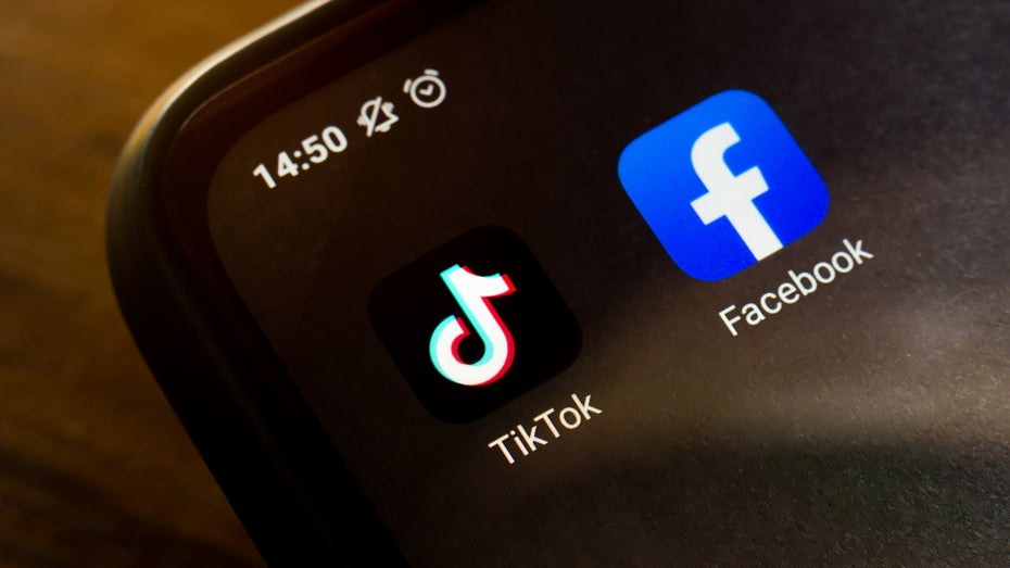 Facebook hat jetzt einen eigenen Tiktok-Account. (Foto: rafapress / Shutterstock) Facebook hat einen Tiktok-Account und niemand weiß warum