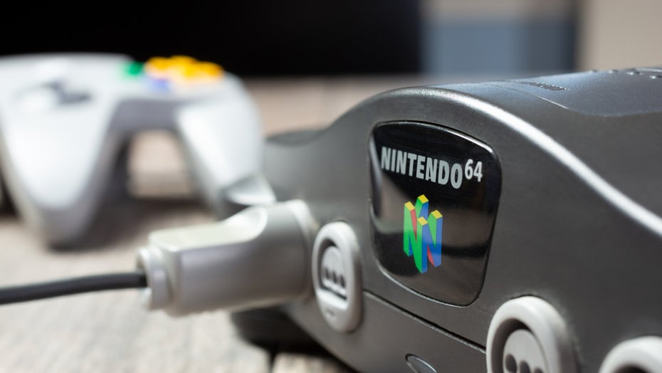 Die Nintendo 64 ist bis heute Kult - umso größer war nun die Freude über einen nie veröffentlichten Titel, der nun aufgetaucht ist (Bild: Shutterstock)