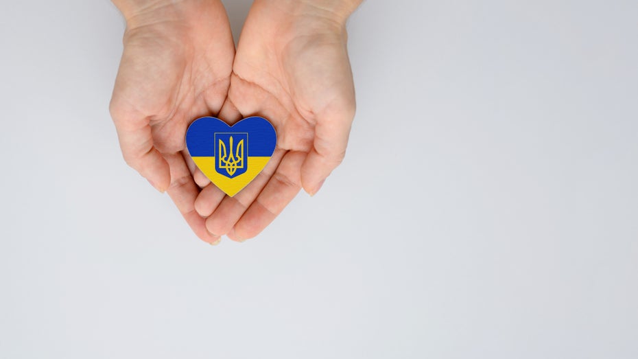 Onlineshops spenden und rufen zu Spenden an die Ukraine auf. (Foto: Nikita Burdenkov / Shutterstock) Ukraine-Krieg: Über diese Onlineshops kannst du spenden