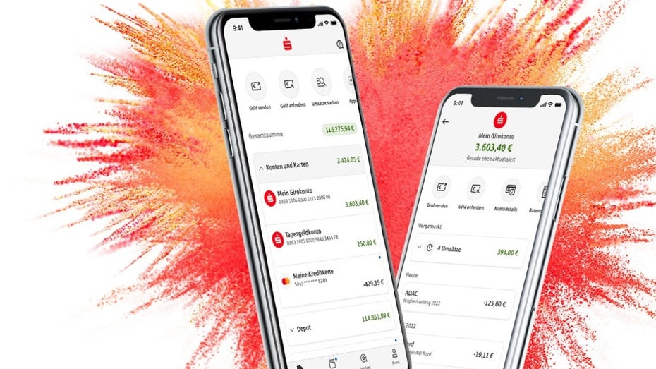 Die Sparkasse hat ihre App komplett überarbeitet – das hat sich geändert Die Sparkasse hat ihre App komplett überarbeitet – das hat sich geändert