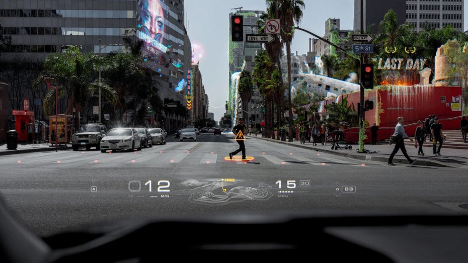 Augmented Reality im Auto: Dank Head-up-Displays alles im Blick Augmented Reality im Auto: Dank Head-up-Displays alles im Blick