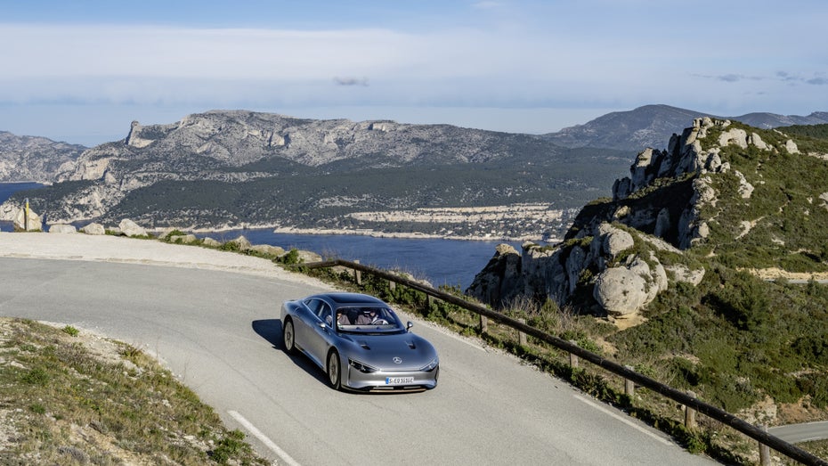 Mercedes EQXX fährt 1.000 Kilometer mit einer Ladung Mercedes EQXX fährt 1.000 Kilometer mit einer Ladung