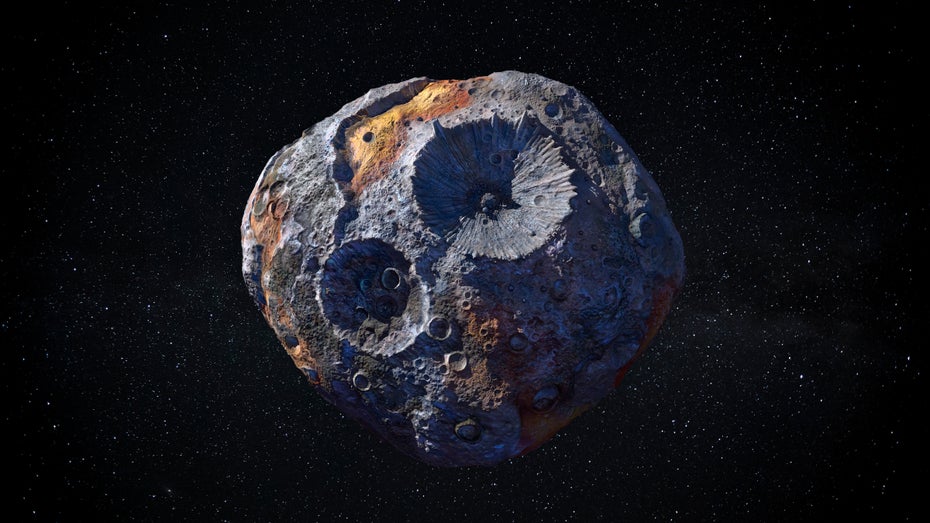 Ein Asteroid im Weltall. (Bild: 24K-Production / Shutterstock) „Potenziell gefährlich“: Asteroid fliegt Donnerstag an der Erde vorbei