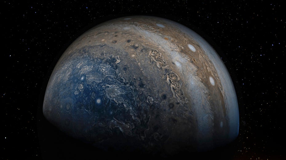 Der Jupiter ist der größte Planet unseres Sonnensystems. (Bild: Elena11 / Shutterstock) James Webb: Erforschung des Jupiters soll Teleskops zu Höchstleistungen bringen