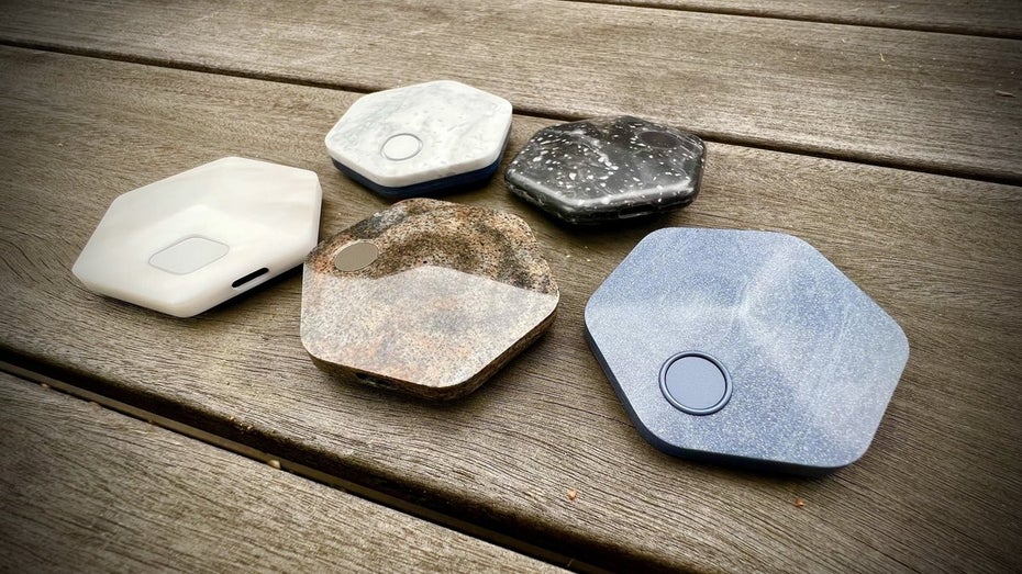 So sollen die Kryptowallets von Block aussehen. (Foto: Twitter) Nein, kein Stein: Das ist der Prototyp von Jack Dorseys Hardware-Krypto-Wallet