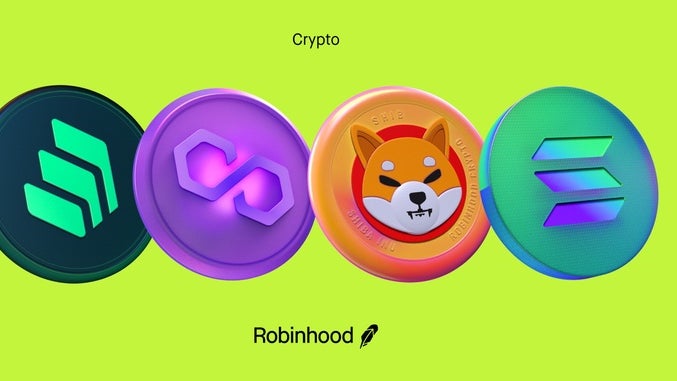 Shiba Inu und mehr: Robinhood nimmt SHIB, COMP, MATIC und SOL auf. (Bild: Robinhood) Shiba Inu: Kurs explodiert nach Robinhood-Listing