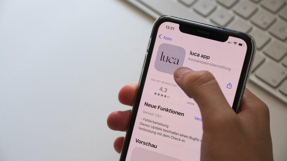 Luca-App erfasst keine Kontakte mehr