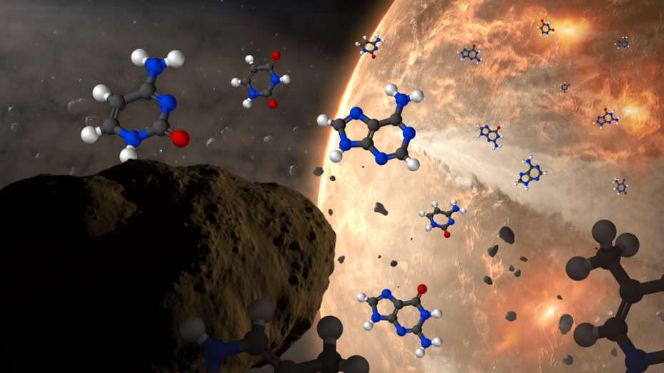 DNA-Bausteine aus dem All: Brachten Meteoriten das Leben auf die Erde? DNA-Bausteine aus dem All: Brachten Meteoriten das Leben auf die Erde?