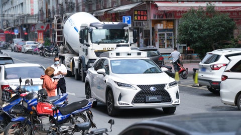 Autonomer Taxi-Dienst: Pony.ai bekommt Lizenz in China Autonomer Taxi-Dienst: Pony.ai bekommt Lizenz in China