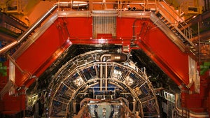 Dunkle Materie: CERN-Forscher vermuten sie in den Teilchenstrahlen des LHC