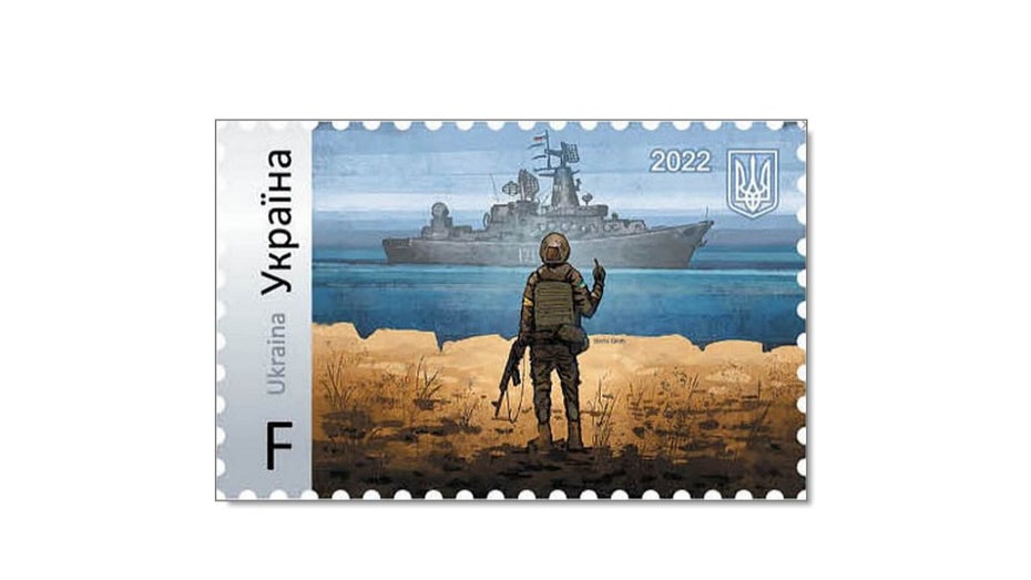 Verpiss dich: Ukrainische Stinkefinger-Briefmarke geht viral Verpiss dich: Ukrainische Stinkefinger-Briefmarke geht viral